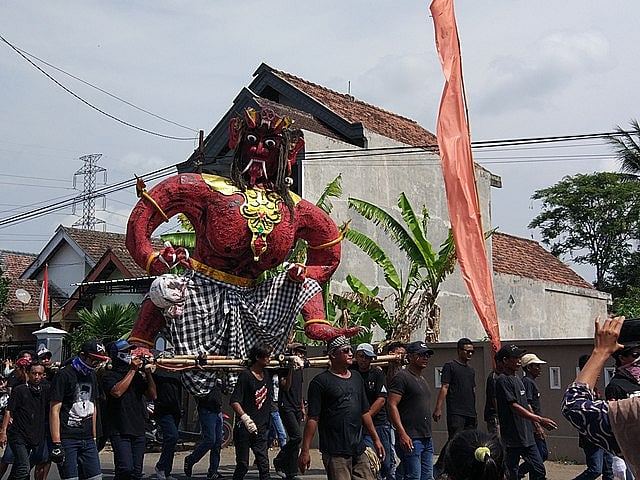 Ravana carnival in Bisrakh, Uttar Pradesh