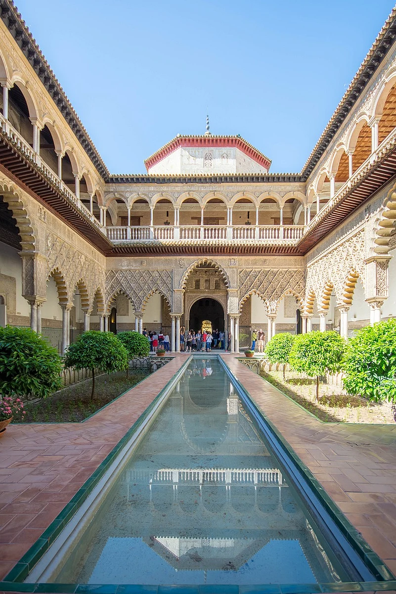 Alcázar is Europes oldest royal palace that is still in use today