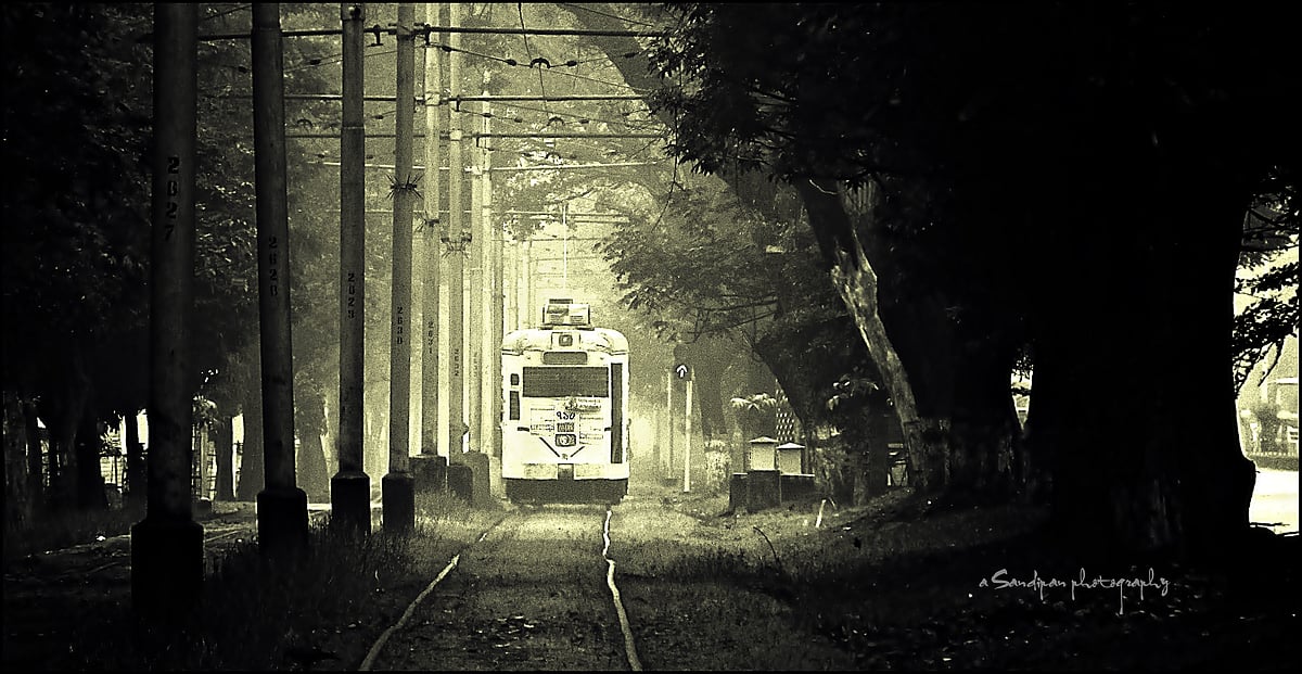 Take a tram ride near the Maidan