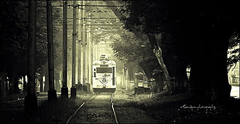 Take a tram ride near the Maidan