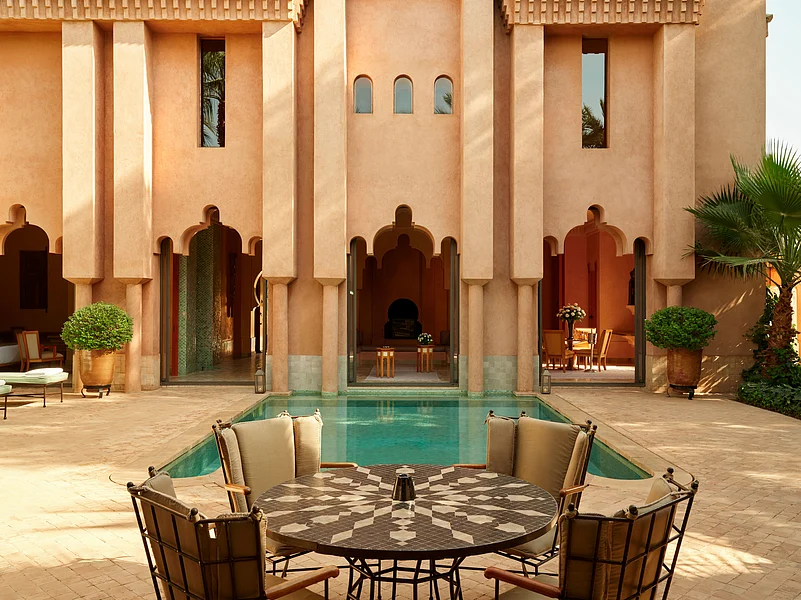 Elegant Moorish-inspired interiors