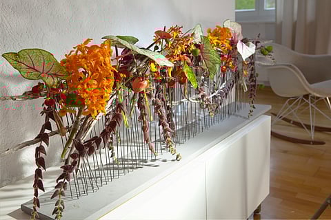 Another flower arrangement in Olten, Switzerland