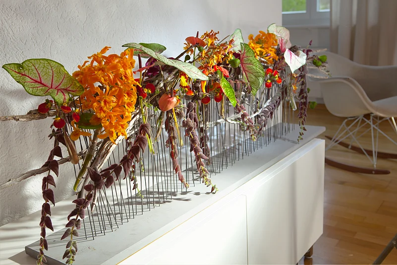 Another flower arrangement in Olten, Switzerland