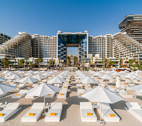 Front view of FIVE Palm Jumeirah