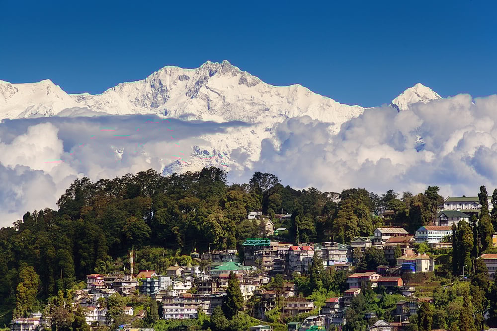 Charkhole offers stunning views of Mt Kangchenjunga 