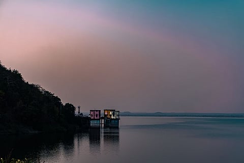 Khindsi Lake is spread over 200 acres.
