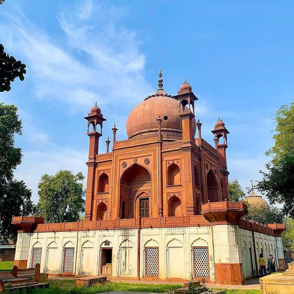 Red Taj Mahal