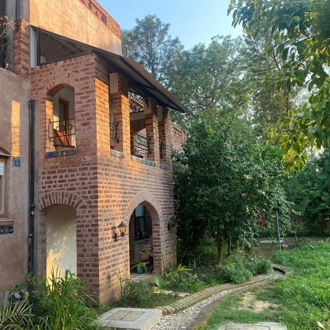 The facade of the haveli