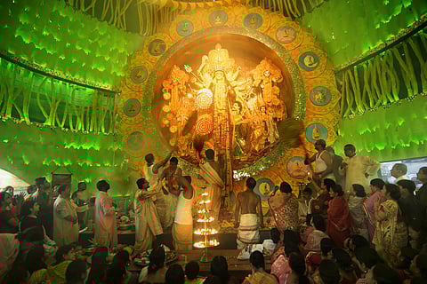 Celebrations during Navaratri