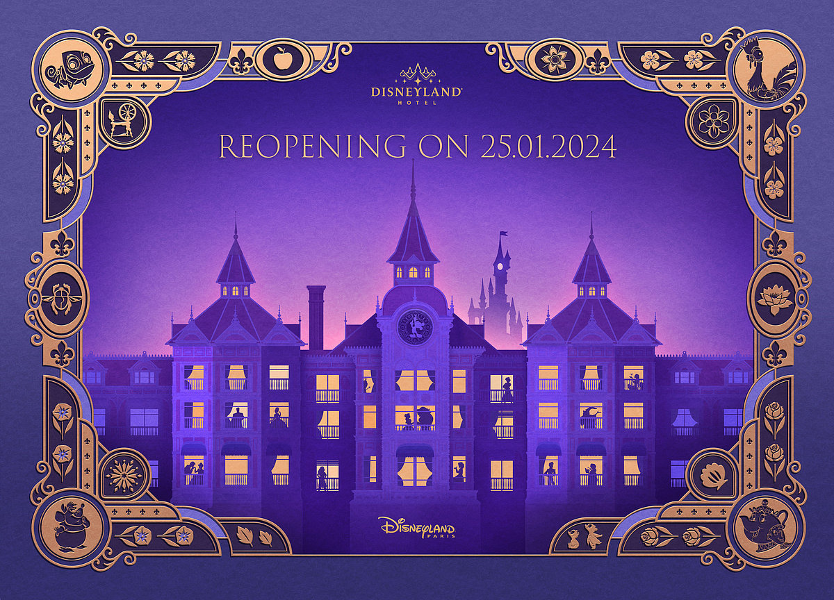 The hotel reopens in January next year