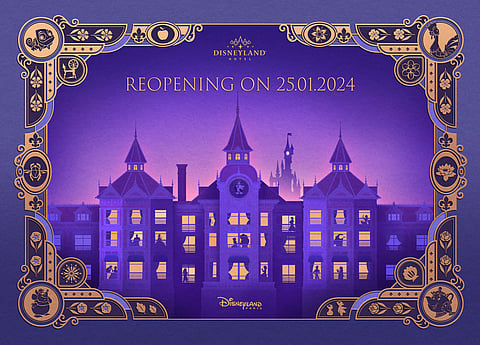 The hotel reopens in January next year