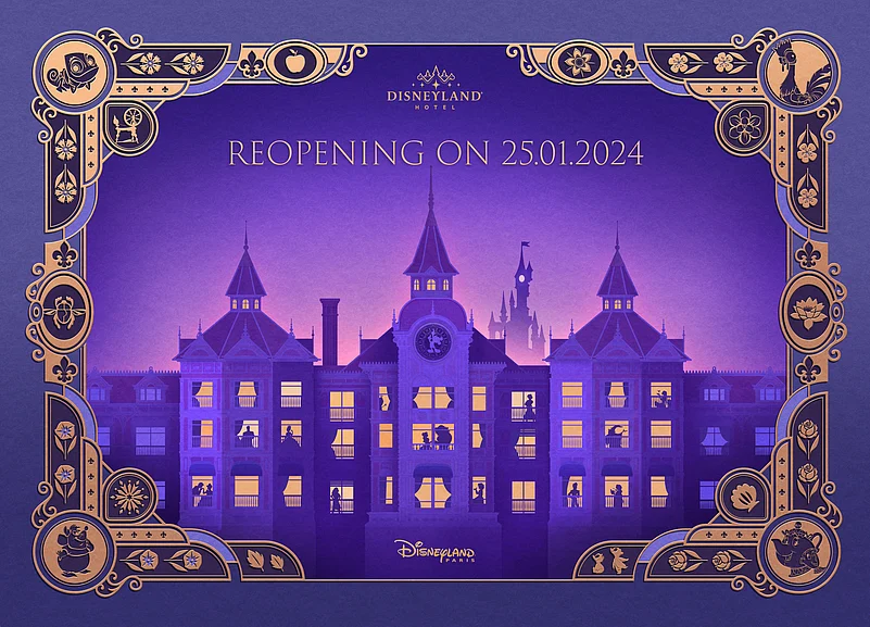 The hotel reopens in January next year