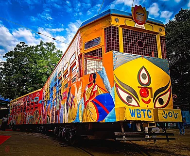 @trams_of_calcutta/Instagram : The special tram