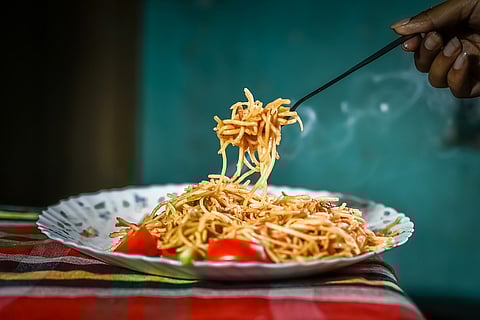 The variety of food available on the streets can be mindboggling