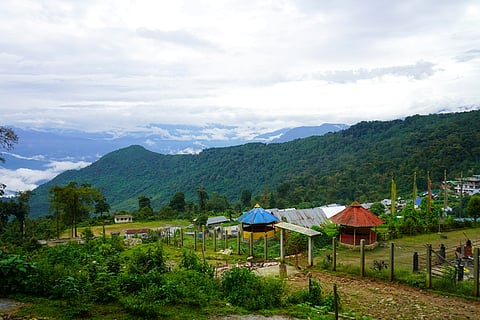 Beautiful scenic beauty of Sillery Gaon