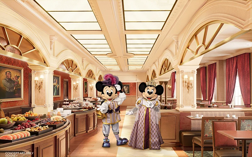 Guests will be able to interact with Disney characters