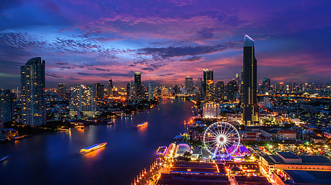 Bangkok skyline