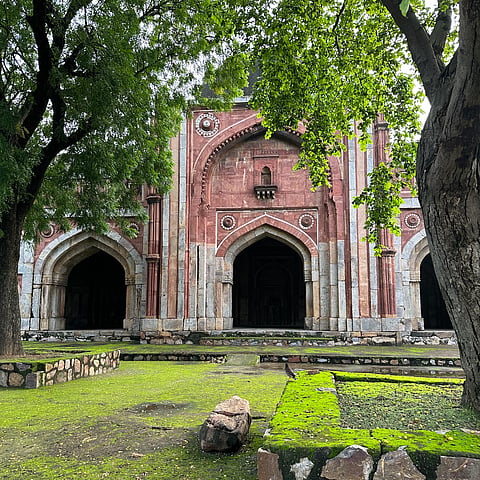 The Jamali Kamali Mosque through Khan's lenses