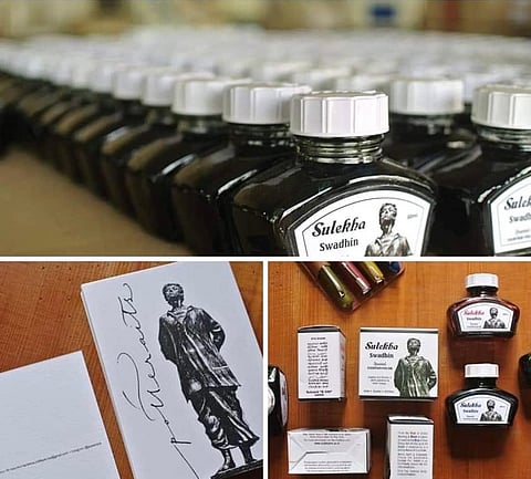 The Sulekha Swadhin ink range 