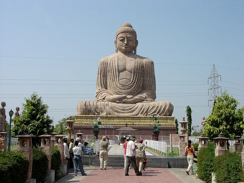 The Great Buddha Statue at Bodhgaya