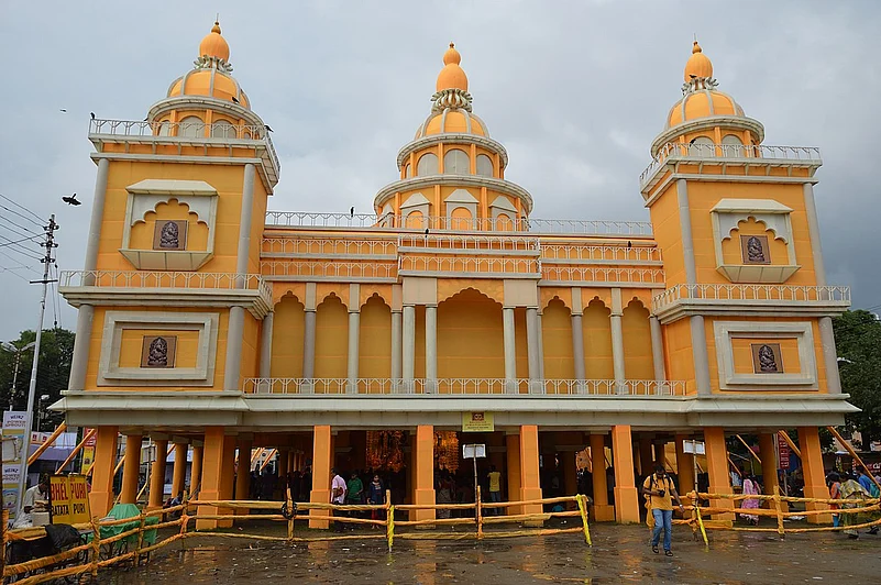 A Durga Puja pandal in Kolkata