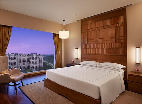 A view of the Taj Club Room