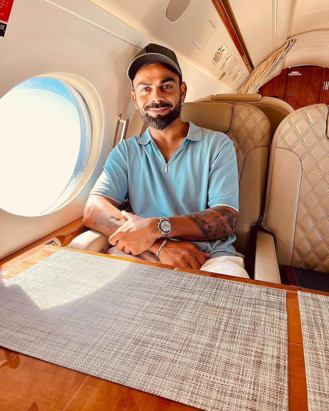 virat.kohli/instagram : Virat Kohli is an avid traveller