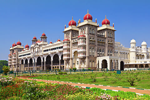 The grand Mysore Palace, Mysore