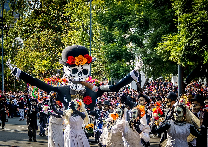 Day of the dead parade