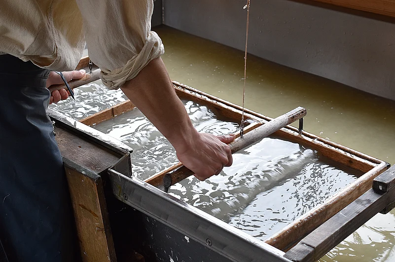 Making of Traditional Mino Washi Paper