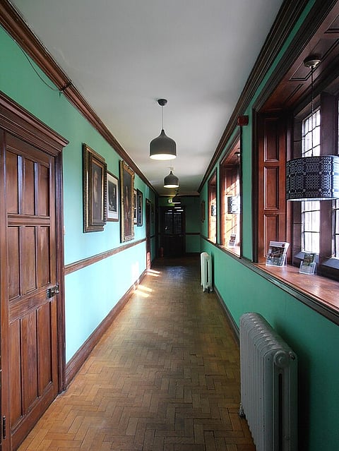 Residential Area Of The Library