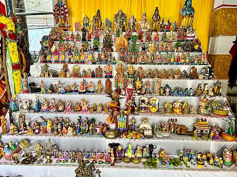 Golu figurines narrate stories from Hindu scriptures