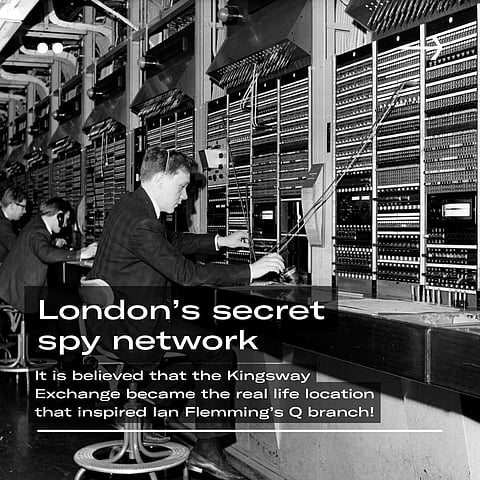 The mile-long corridors have a lot of stories to tell, from a Second World War bunker to a secret telephone exchange connecting The White House to the Kremlin during the Cold War.