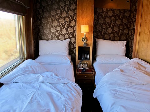 Private suite in the Blue Train