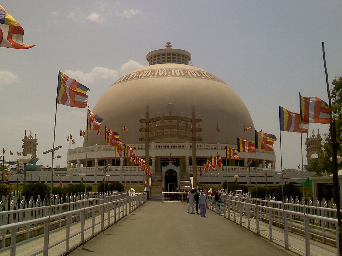 Deeksha Bhoomi is one of Nagpurs most iconic landmarks and a symbol of Buddhism in India.