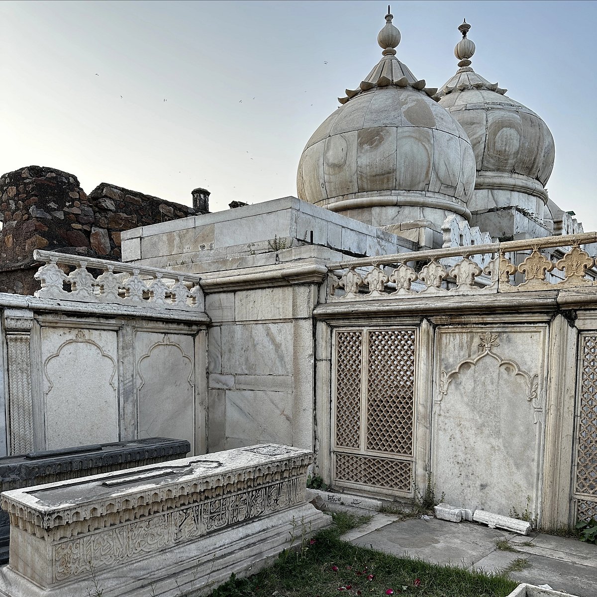 A view of Moti Masjid, Delhi