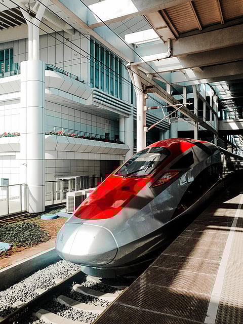 The "Whoosh" train in Indonesia