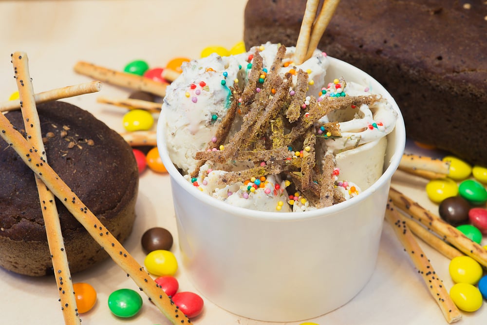 Rye Bread Ice Cream