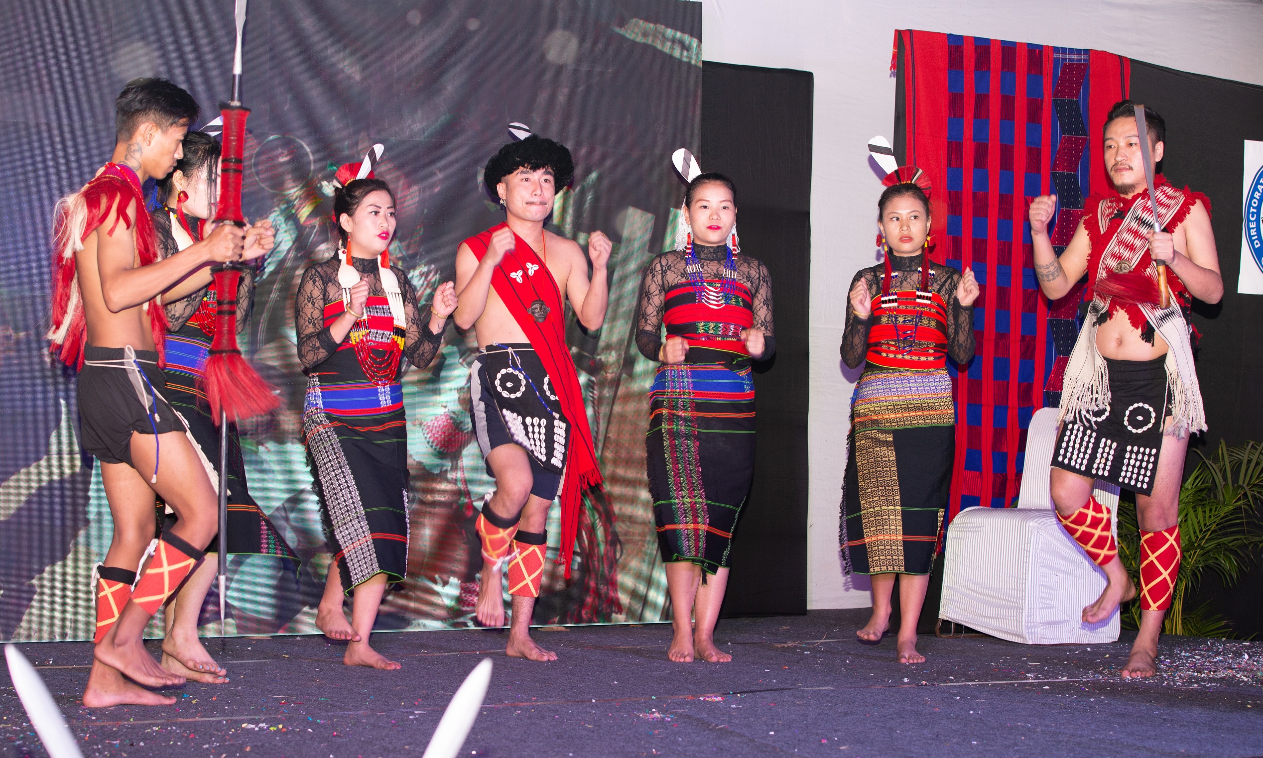 Dancers performing at the Autumn Festival 2022