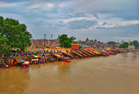 The ghats of Ayodhya