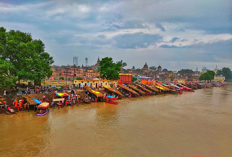 The ghats of Ayodhya