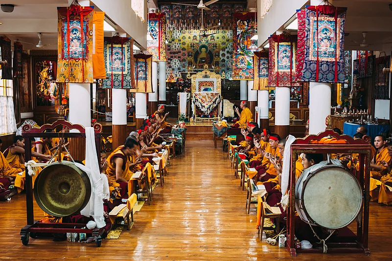 Dalai Lamas Residence in McLeod Gan