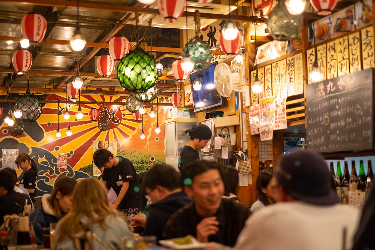 An Izakaya in Japan