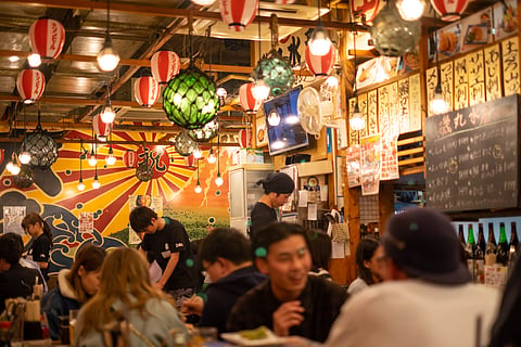 An Izakaya in Japan