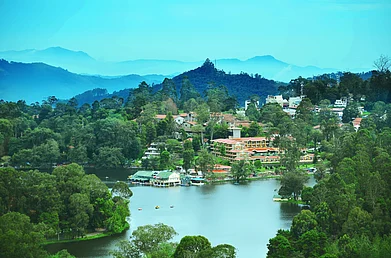 Shutterstock : A view of Kodaikanal Lake