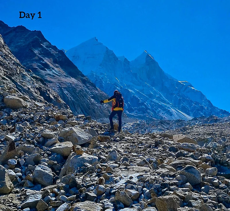 A glimpse of Rency Thomass expedition