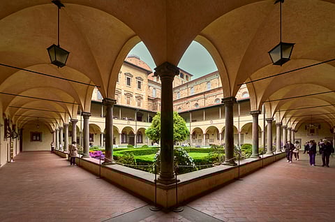 Cloisters at the Basilica