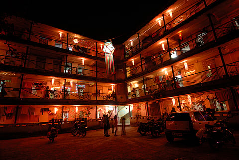 Kandils light up houses and streets