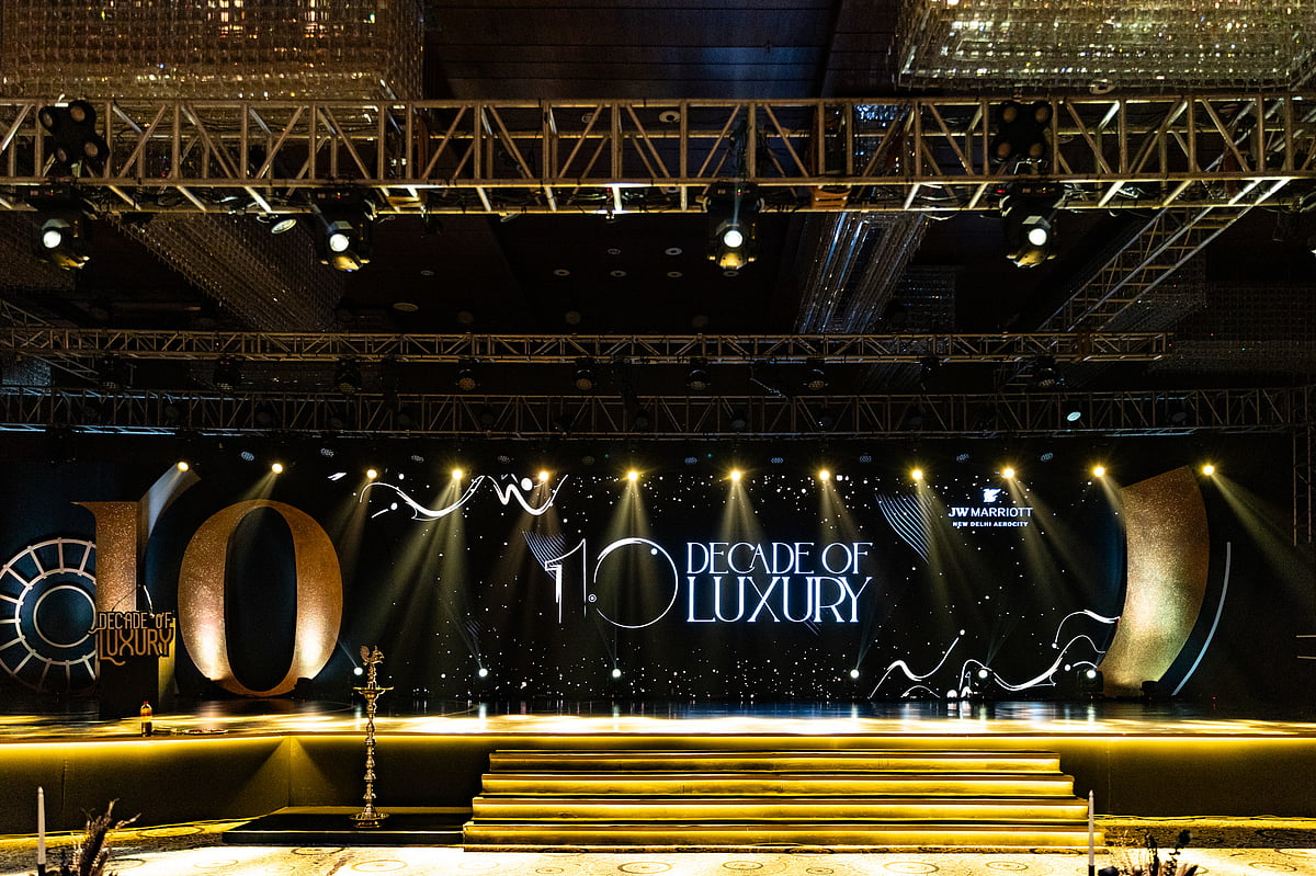 JW Marriott New Delhi Aerocity marked its 10th anniversary on October 28, 2023