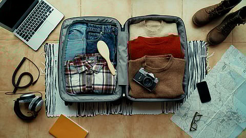 A person packing mindfully for a winter trip (representational photo)